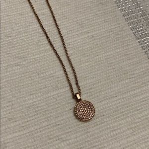 Michael Kors Rose Gold Necklace